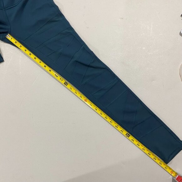 Lululemon Wunder Under High-Rise Tech Mesh Leggings Teal Size 4, XS - Picture 9 of 11